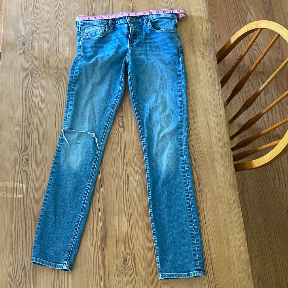 Pilcro and the Letterpress jeans, size 28.